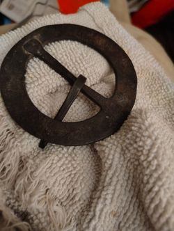 Hand Forged Rustic Belt Buckle 