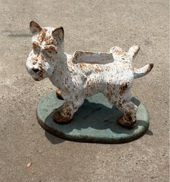 Vintage cast iron Scottish Terrier