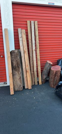 Scrap wood and lumber
