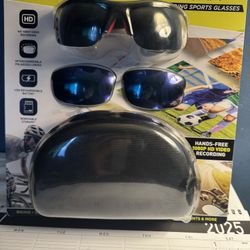 Inventel Pro Cam Video Recording Sports Glasses 