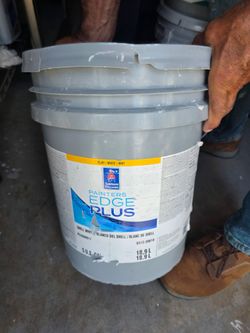 Flat white paint 5 gallons CASH ONLY