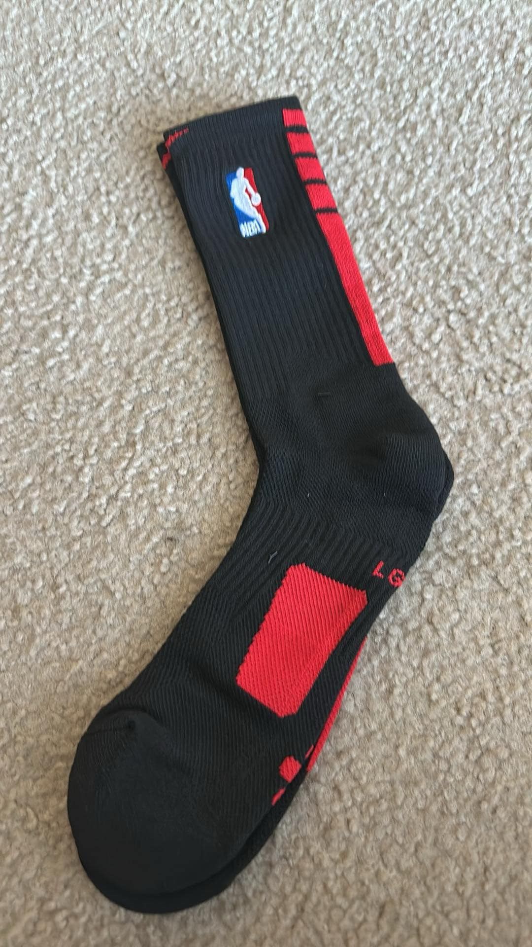 2 Nike Elite Drift Crew Socks NBA Men’s Large 8-12