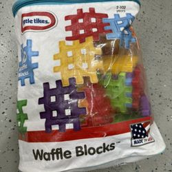 Little Tikes Waffle Blocks And Super Blocks 