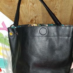 Black Carlos Tote Bag