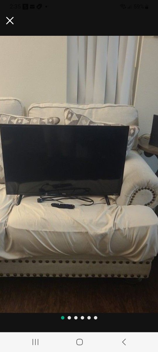 TCL ROKU TV WORKS GREAT NEED GONE