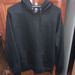 Black Hooded Sweatshirt