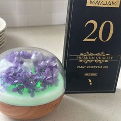 Essential Oil Diffuser And Oils