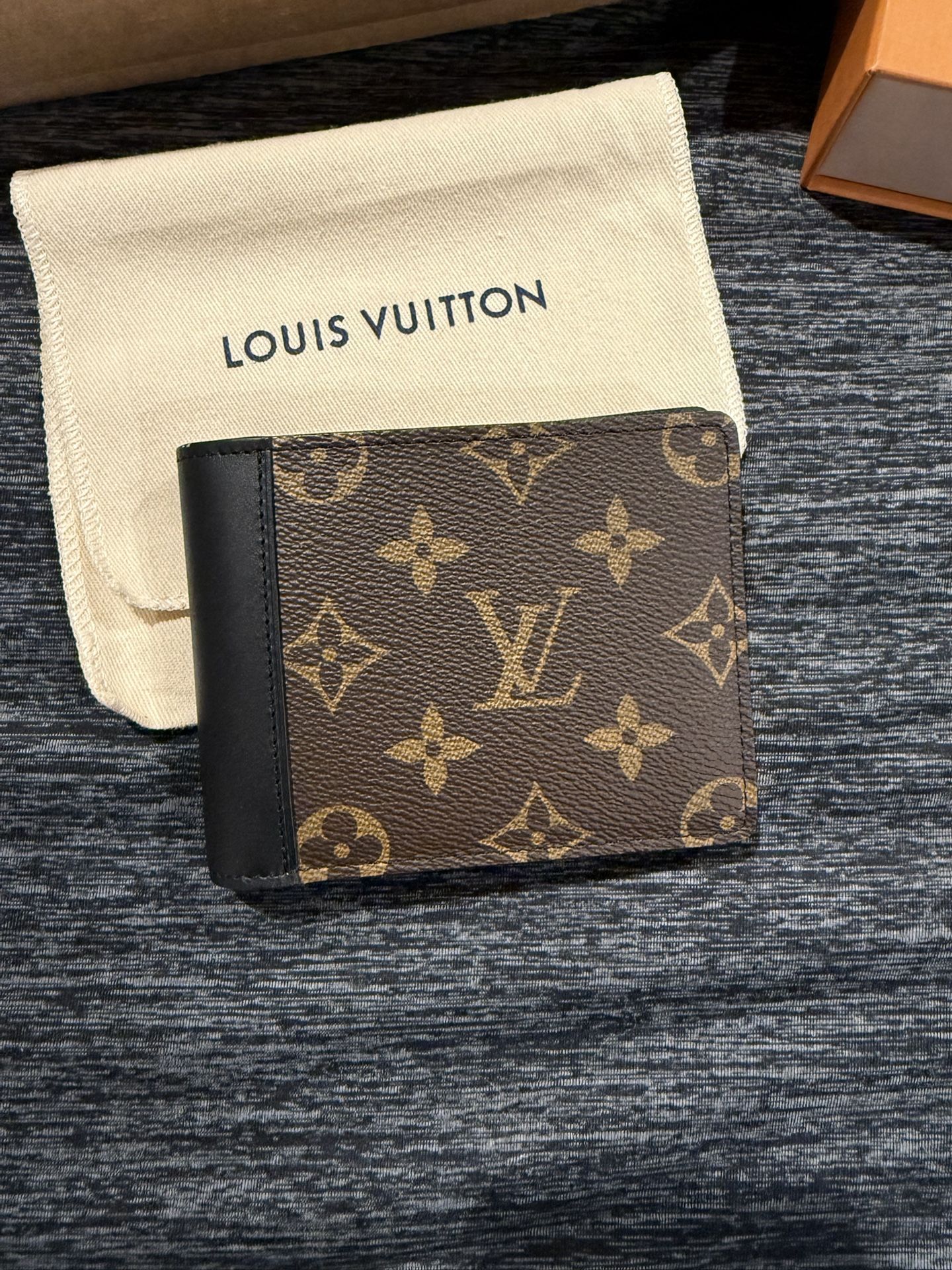 Louis Vuitton Multiple Wallet Monogram Macassar Canvas 