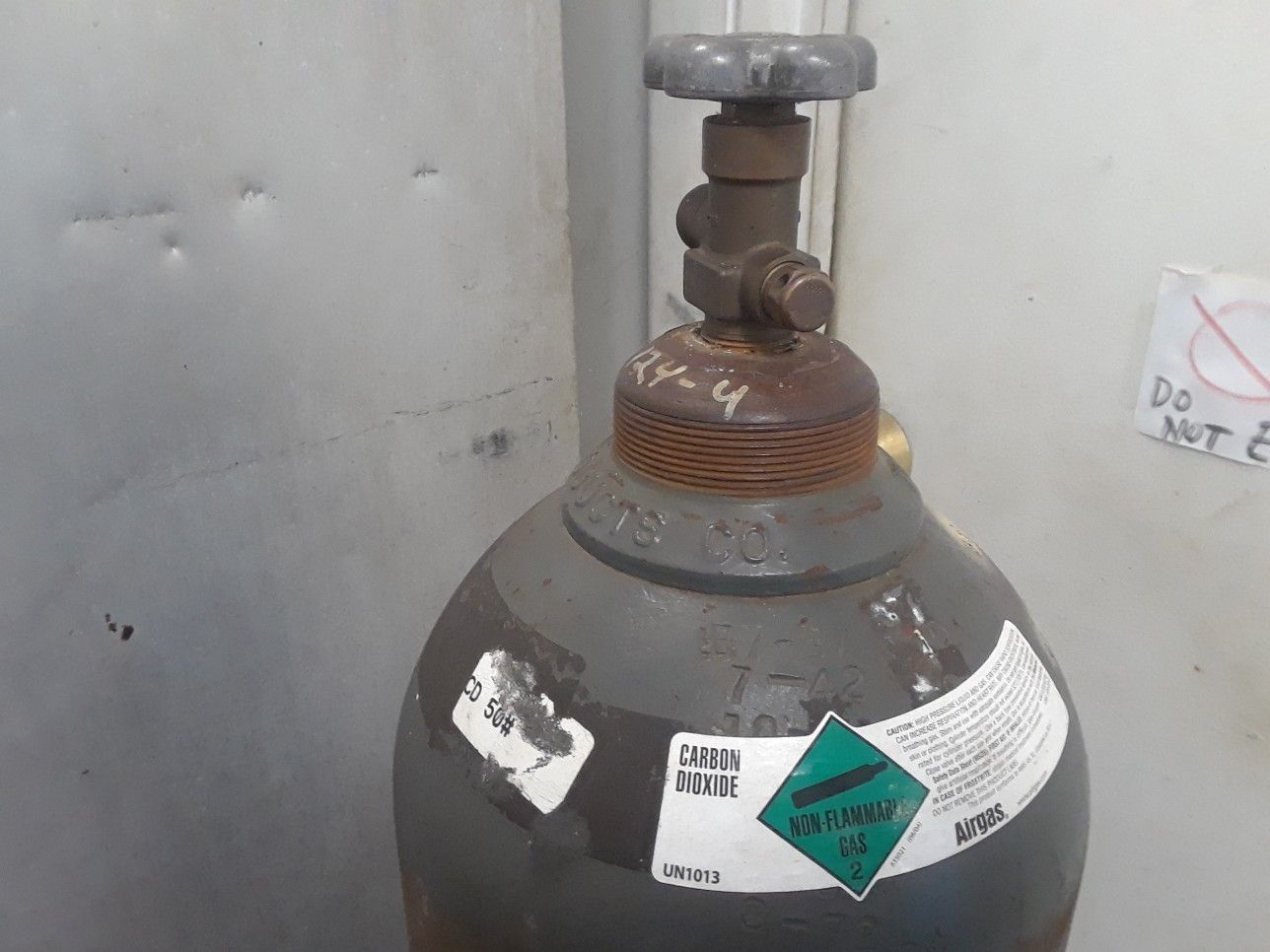 Commercial Co2 tank