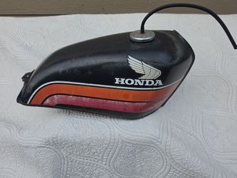 Expensive Vintage Honda Motorcycle tank good condition no dents