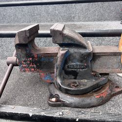 Paramo Swivel No 3 4” Jaw Bench Vise Made In England Hi-duty Vice 45 Pounds