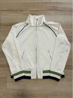 White Zip Up Jacket