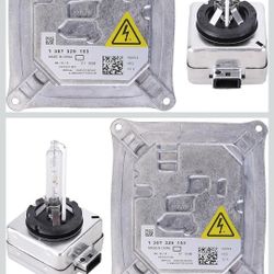Xenon HID Headlight Ballast with Bulb Replacement for Cadillac DTS 2006-2011 R8 TT Control Unit Module 4 Fit 328i 335i M3 645i 650i X5 X3 HID X
