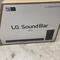 New Lg Sound Bar With Subwoofer 