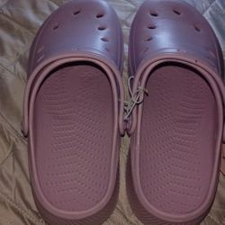 LADIES PLASTIC CLOGS SIZE 7/8" BRAND NEW"