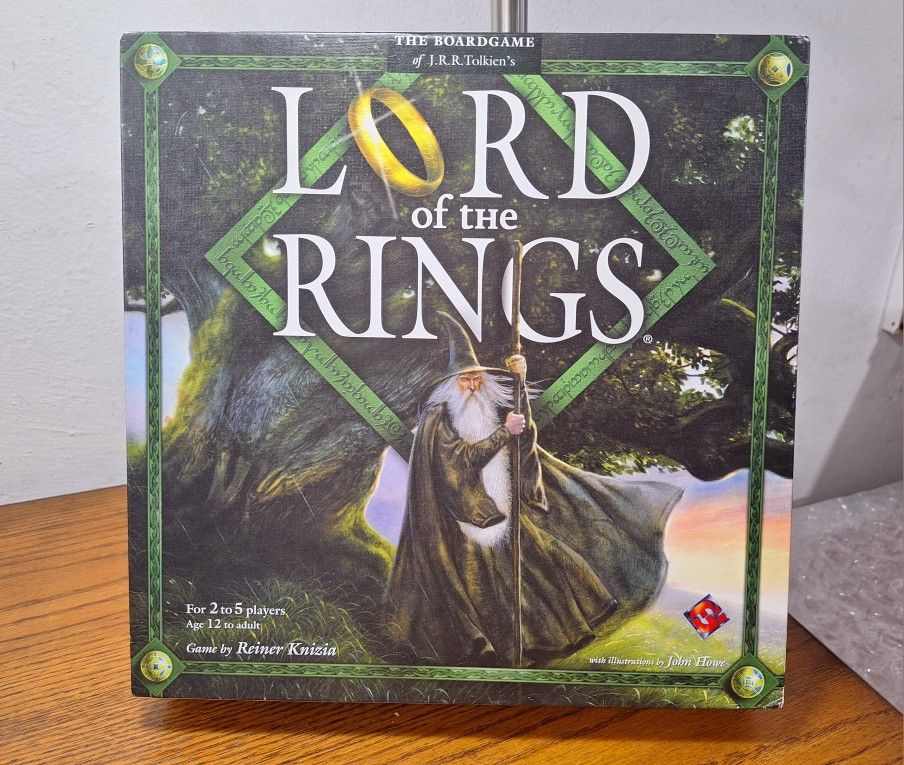 New!! Lord of The Rings Board Game Reiner Knizia 2000 Hasbro LOTR