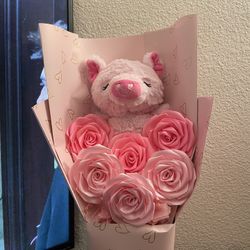 Flower Bouquets/ Valentines Gift/ Valentines Bouquet/ Eternal Rose