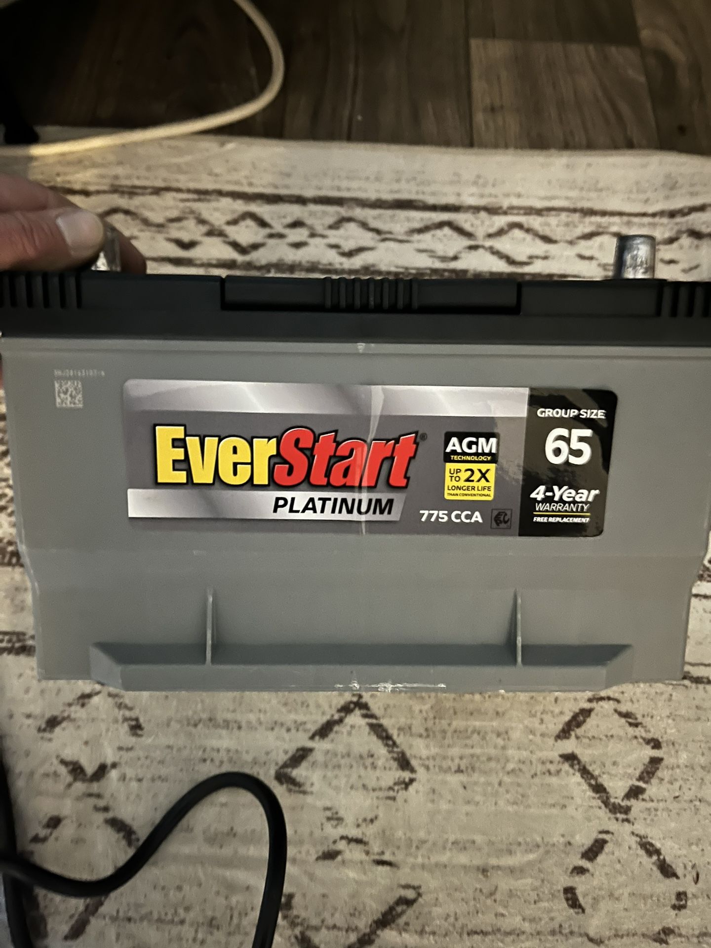 Battery Ever start platinum 65