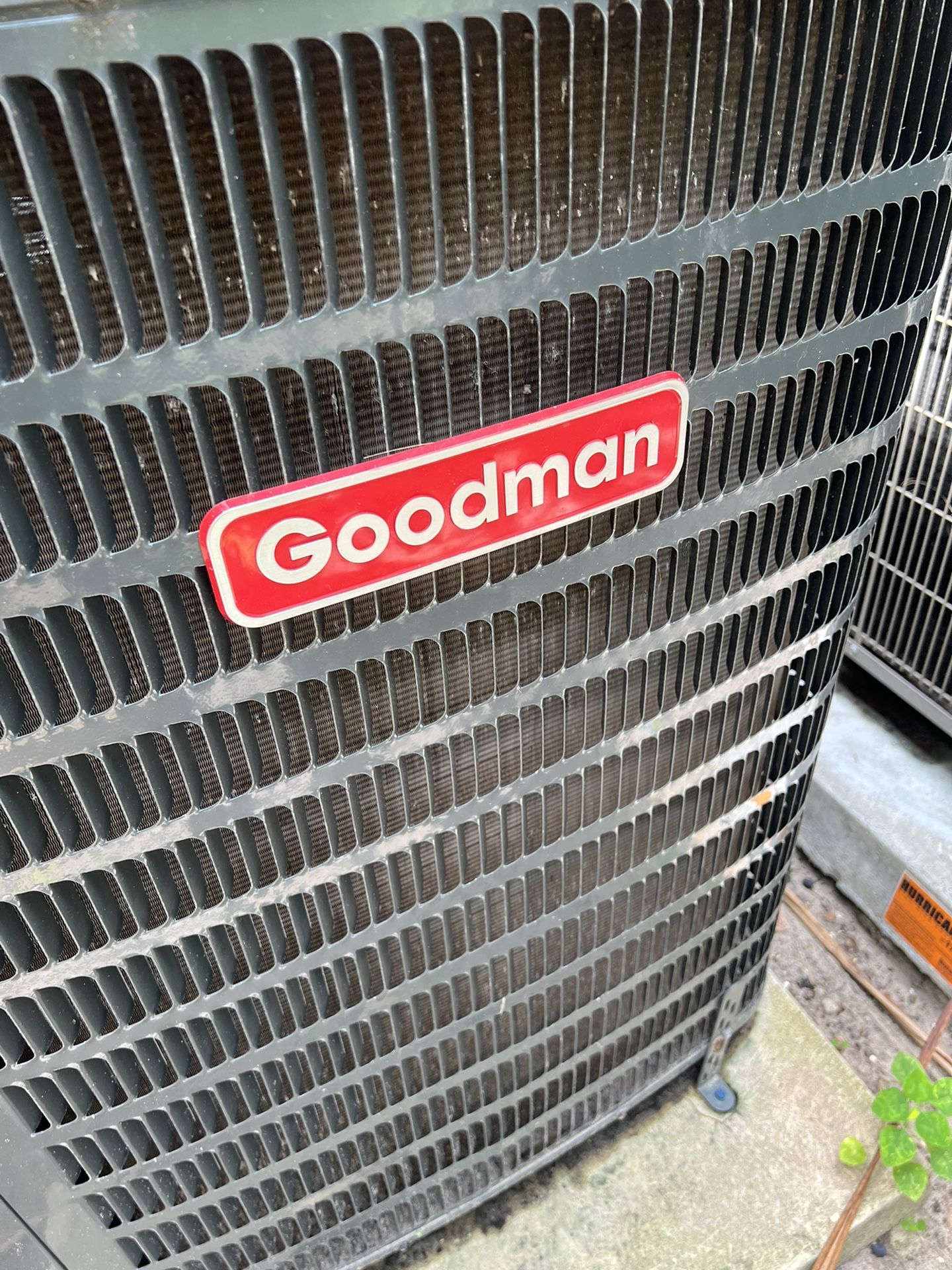 Goodman HVAC System Like New Less Than 2 Years Old for Sale in
