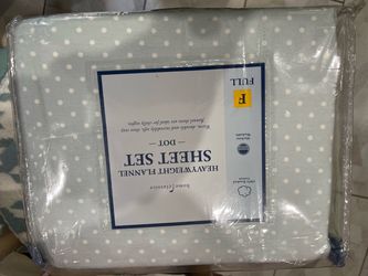 Brand new! Flannel double bed sheets