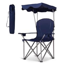 All new folding canopy camping chair