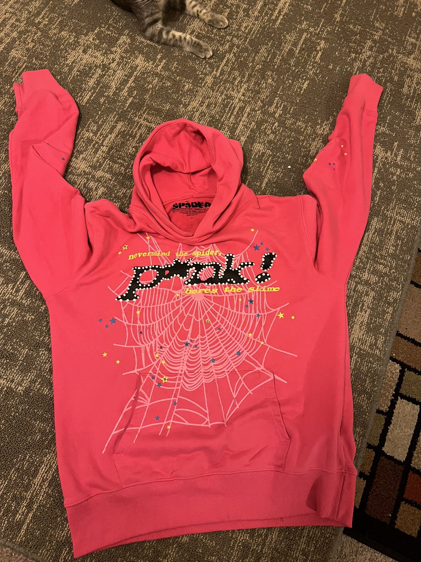 Pink Sp5der Hoodie