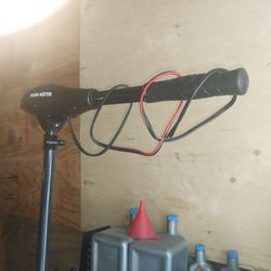 Canoe And Trolling Motor