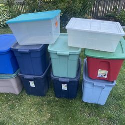 18 Gallon Totes For $6 Each
