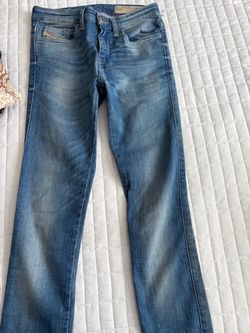 Diesel Women's Blue Wash Jeans
