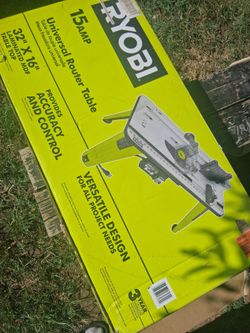 Ryobi 15amp Router Table
