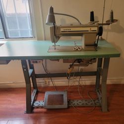 591 Singer Industrial Sewing Table 