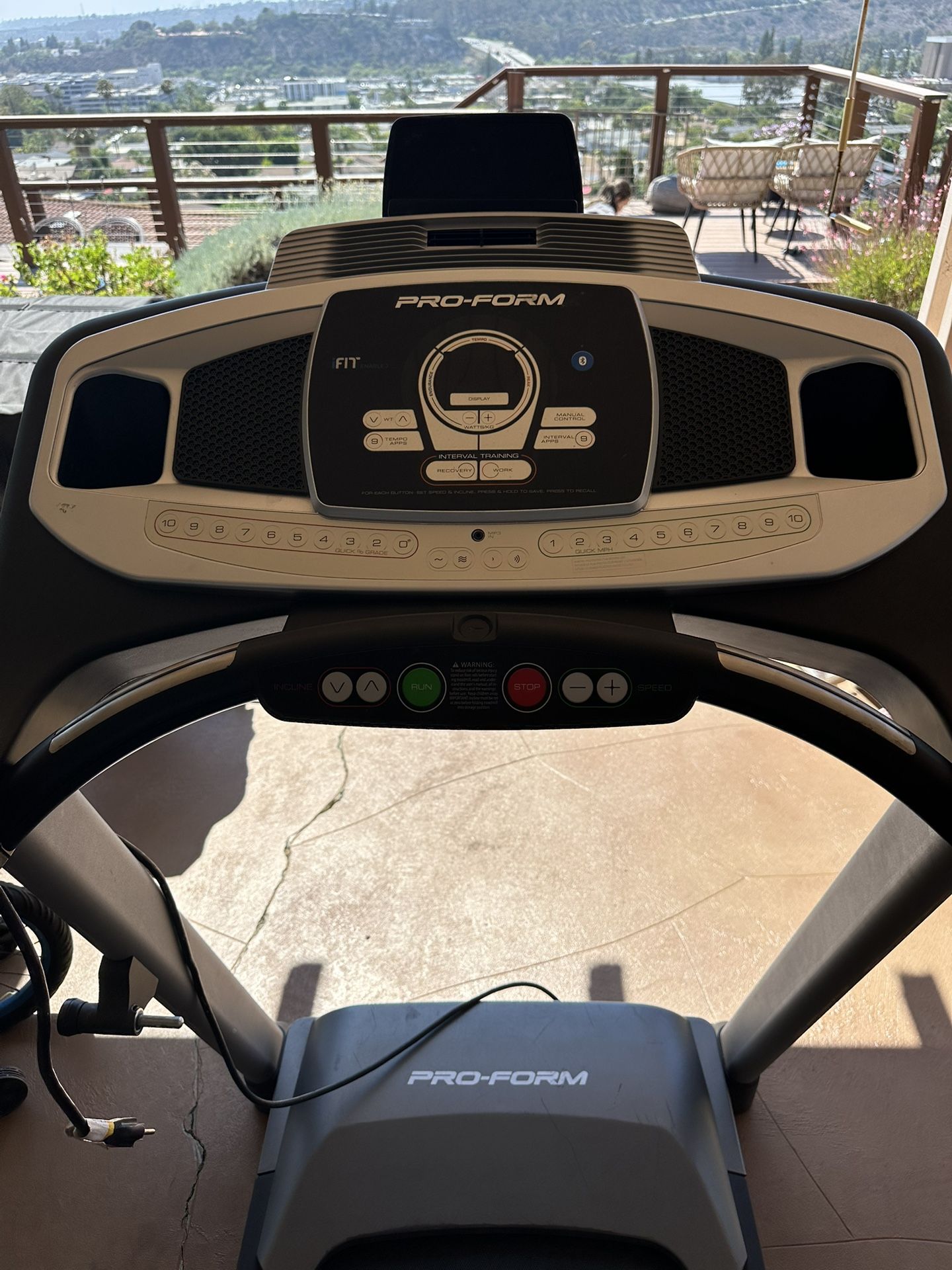 Pro form treadmill 