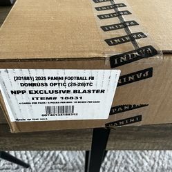 2025 Panini Donruss Optic Blasters Sealed Case
