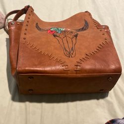Leather/suede Purse 