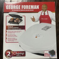 George Foreman The Lean Mean Fat Burning Grilling Machine 