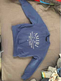 Amiri blue sweats set size 8 boys