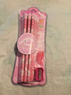 Cinnamoroll HB Pencil Set with Sharpener