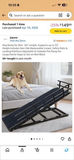 Dog ramp - brand new!