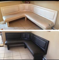 Reupholstery Shop Nook Cover Plastic Cover Repair 