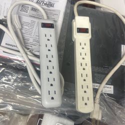 Multiple Outlet Power Strips. 