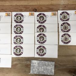 First Day Issue of Science Fiction and Fantasy Film Series Stamp w/ Envelopes