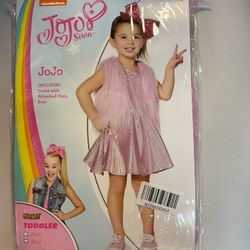 JoJo Siwa Halloween Costume Size 5t/6t New