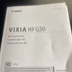 Canon VIXIA HFG 50