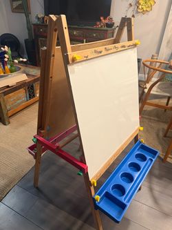 Melissa & Doug Kids Double-Sided Art Easel