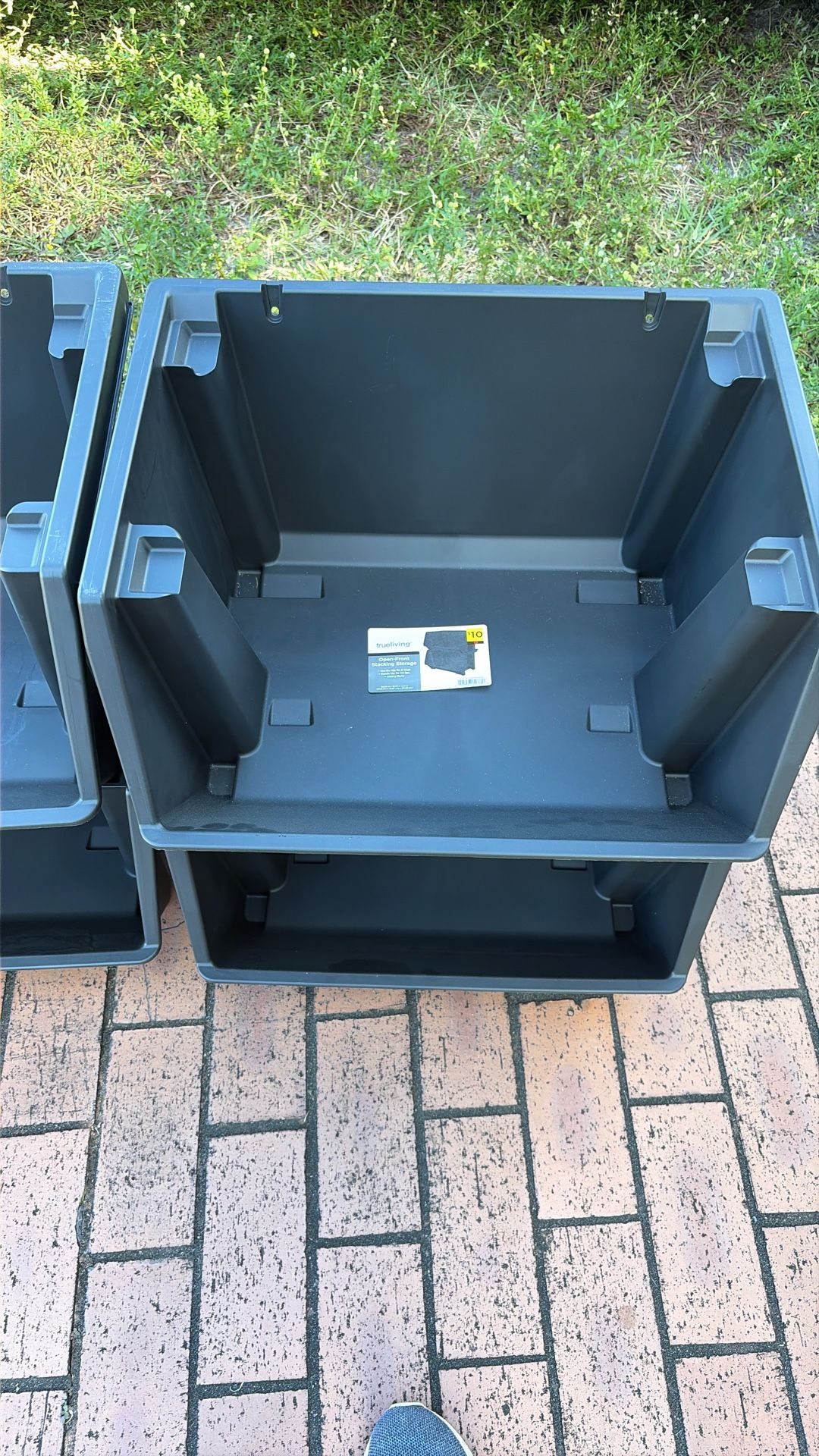 Heavy duty-Open Front stacking Storage Unit