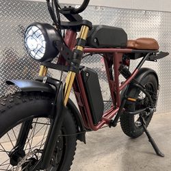 ✅ BRAND NEW - 750 Watt Dual Battery Electric Ebike, 26ah Total Amp Batteries (Removable), 33mph, 80 Mile Distance(short Seat)
