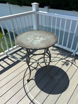 48” Round Patio Table Replacement Glass - $25