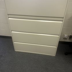 OFFICE/HOME FILE CABINET 4 DRAWERS LATERAL FILE 
