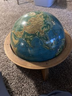 Vintage Globe With Stand
