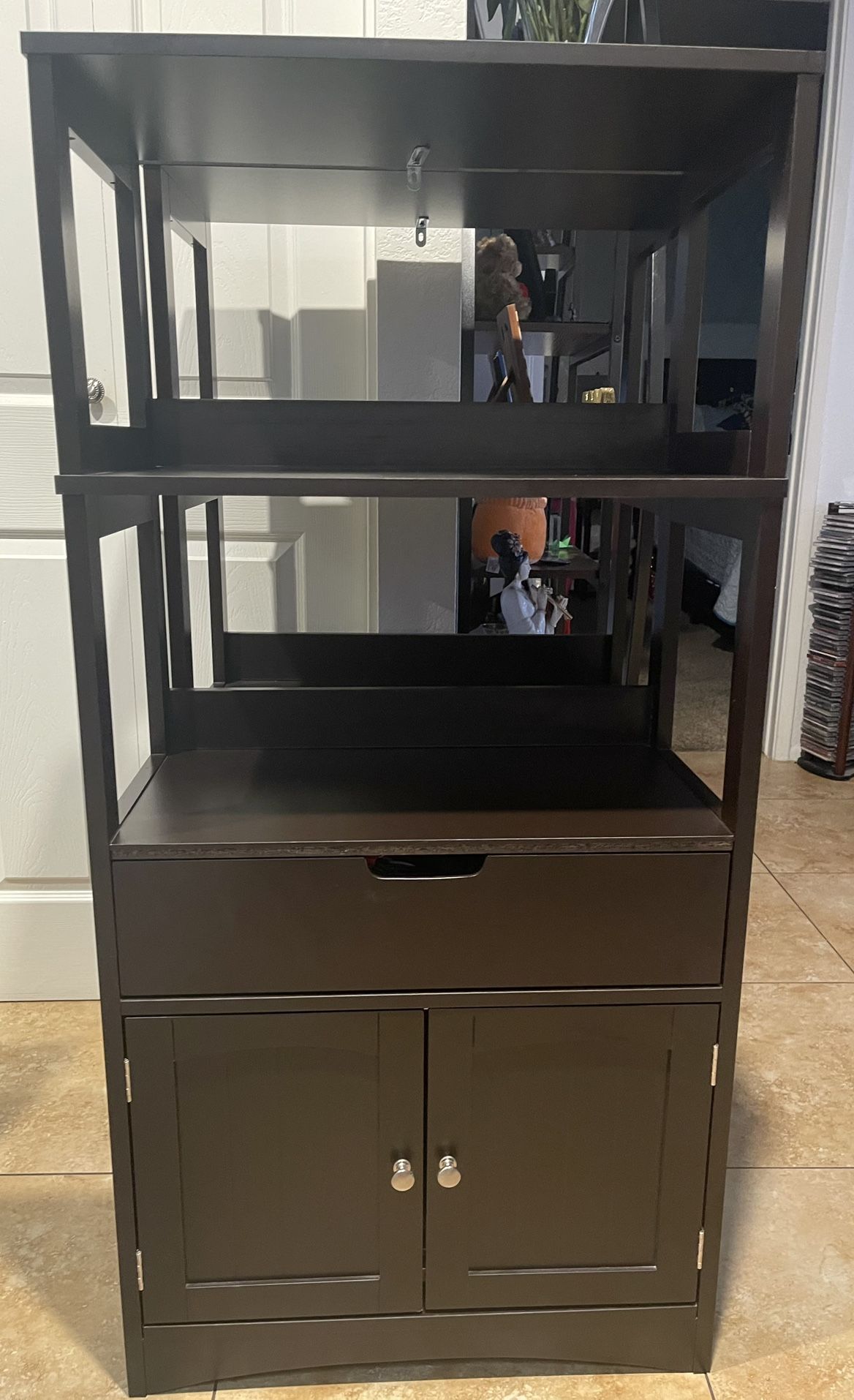 X2-Storage Cabinet With A Drawer And Shelves 